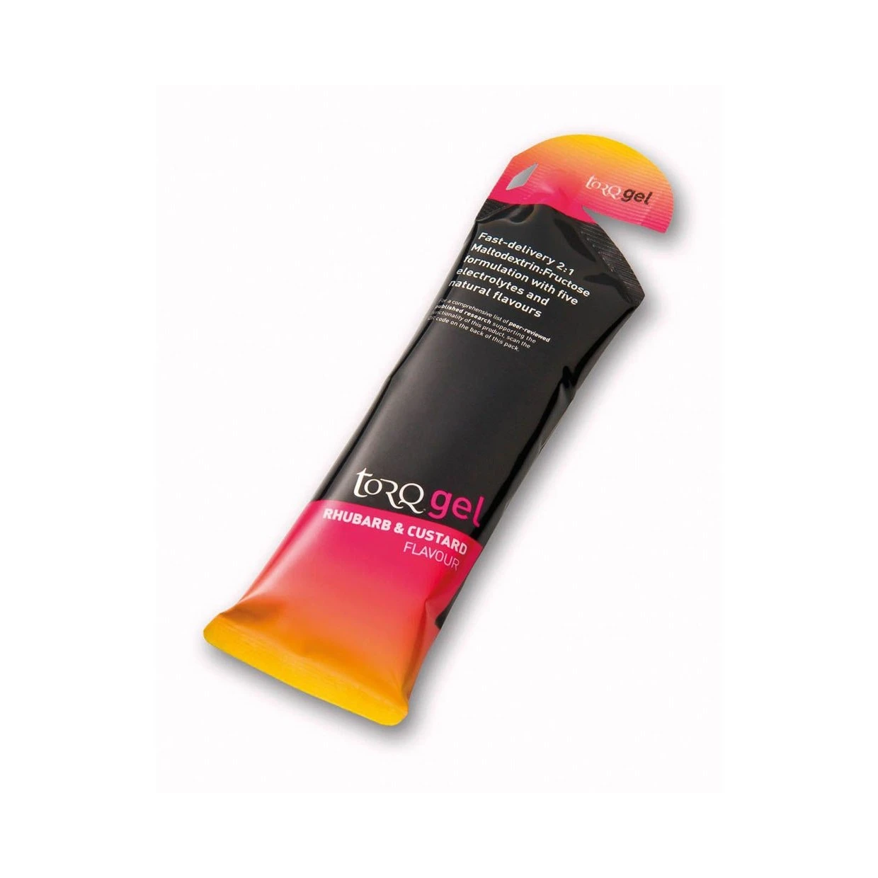 Torq | Energy Gel - Rhubarb & Custard 3 Torq | Energy Gel - Rhubarb & Custard